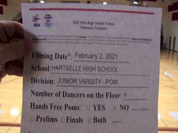 Hartselle High School [Virtual Junior Varsity - Pom Finals] 2021 NDA High School National Championship