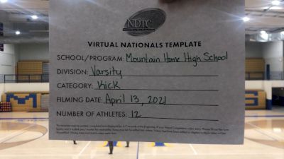 Mountain Home High School [Varsity - Kick Virtual Finals] 2021 UDA National Dance Team Championship