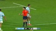 Argentina Rugby Star Juan Martin Gonzalez Scores A Try vs All Blacks