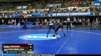 157 lbs Prelim Round 1 - Wenchard Pierre-Louis, Ithaca vs Blake Jagodzinske, Augsburg