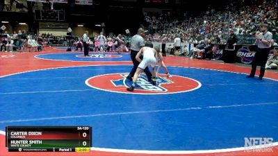 3A-120 1st Place Match - Carter Dixon (Columbus) vs Hunter Smith (White County)