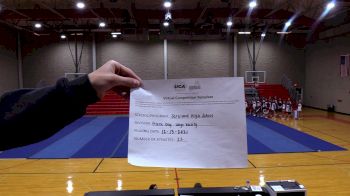 Saraland High School [Game Day - Large Varsity] 2021 UCA December Virtual Regional