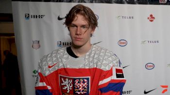 Václav Nestrašil Talks About What Went Right For Czechia In Loss To Canada At The World Juniors