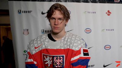 Václav Nestrašil Talks About What Went Right For Czechia In Loss To Canada At The World Juniors