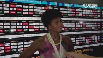 Anna Cockrell On Win In Women's 400m Hurdles At Rome Diamond League 2024