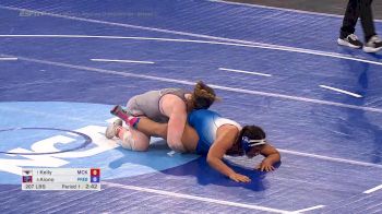 207 lb Quarterfinal, Tristan Kelly, McKendree vs Maria Aiono, Presbyterian