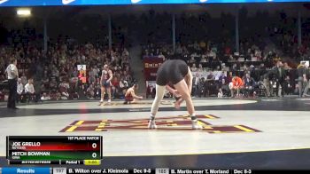 174 c, Joe Grello, Rutgers vs Mitch Bowman, Iowa