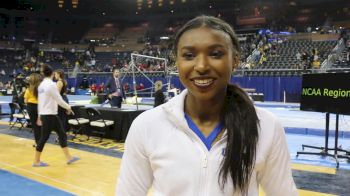 Interview: Nia Dennis, UCLA - Regional Final, 2019 NCAA Ann Arbor Regional Championship