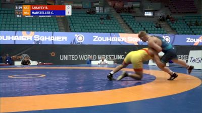 79 kg Semifinal - Chance Marsteller, USA vs Bolat Sakayev, KAZ Scoring Highlight