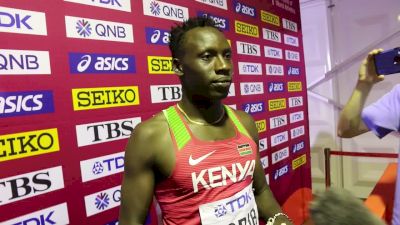 Emmanuel Korir Qualifies For An Event He Doesn't Train For
