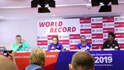 Women's 400m Hurdles Press Conference