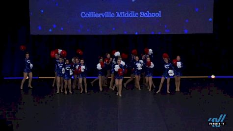 Collierville Middle School [2019 Junior High Pom Semis] UDA National Dance Team Championship