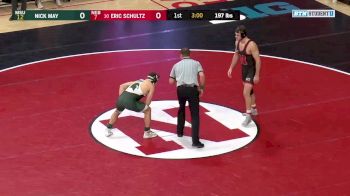 197 - Eric Schultz (Nebraska) vs Nick May (Michigan State)