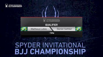 Matheus Lutes vs Daniel Sathler 2019 Spyder BJJ Qualifier