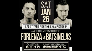Stavros Batsinelas vs Eddie Forlenza | 2019 Cage Titans FC 42