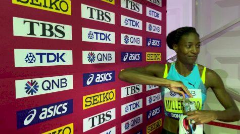 Shaunae Miller-Uibo Jogs Through To 400m Semi