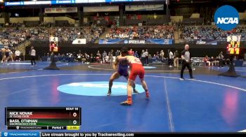 157 lbs Prelim Round 1 - Nick Novak, St. Cloud State vs Basil Othman, San Francisco State