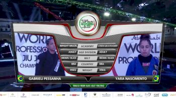 Gabi Pessanha vs Yara Soares 2020 Abu Dhabi World Pro