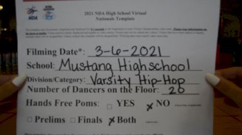 Mustang High School [Virtual Large Varsity - Hip Hop Finals] 2021 NDA High School National Championship