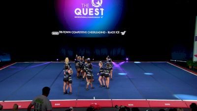 Tri-Town Competitive Cheerleading - Black Ice [2023 L4 Performance Rec - 10-18Y (NON) - Small Finals] 2023 The Quest