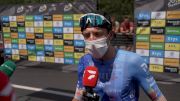 Michael Woods Celebrates The Alpe d'Huez Party In The Tour de France