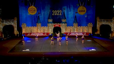 University of Mount Union [2022 Open Pom Semis] 2022 UCA & UDA College Cheerleading and Dance Team National Championship