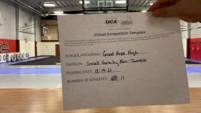 Good Hope High School [Small Varsity Non Tumble] 2021 UCA December Virtual Regional