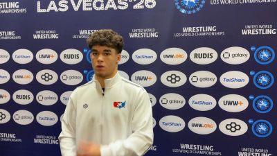 Jayden James Discusses U23 Worlds Performance