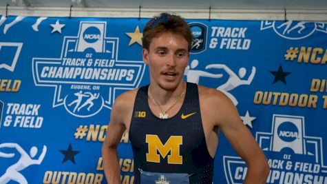 Michigan's Trent McFarland Earns NCAA 1500m Runner-Up Finish