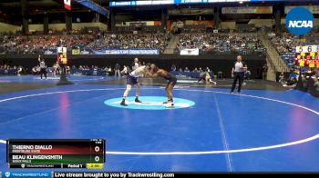 133 lbs Prelim Round 1 - Beau Klingensmith, Sioux Falls vs Thierno Diallo, Frostburg State