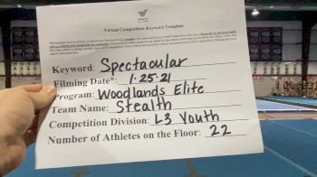 Woodlands Elite OR - Stealth [L3 Youth] 2021 ATC International Virtual Championship