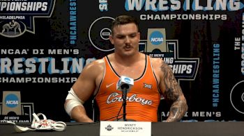 Wyatt Hendrickson Flying High After NCAA Semifinal Win Over Greg Kervliet