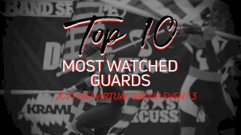 Top 10: Most Watched Guard - WGI Virtual Group Event 3