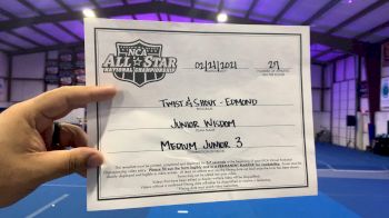 Twist & Shout - Edmond - Junior Wisdom [L3 Junior - Medium - A] 2021 NCA All-Star Virtual National Championship