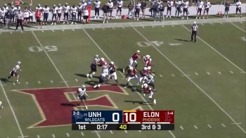 Josiah Silver Highlights | New Hampshire Football vs Elon