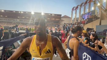 Quincy Hall Sets a BIG 43.80 WORLD LEAD In Men's 400m At Diamond League Monaco 2024