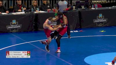 125 lb R32, Vincent Robinson, NC State vs Conrad Hendriksen, Oklahoma