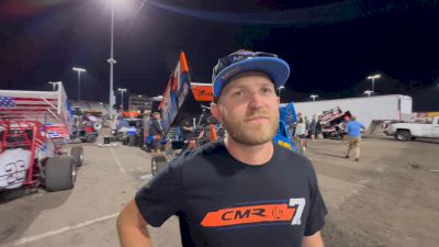 Tyler Courtney Talks About Starting Third At Knoxville Nats