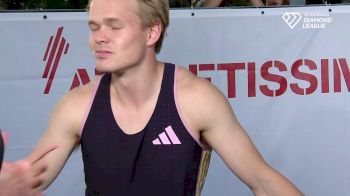 Sondre Guttormsen Talks Lausanne Diamond League Pole Vault 3rd Place Finish