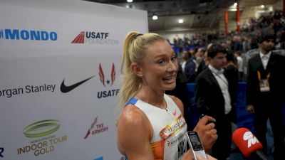 Jess Hull Reflects After Finishing Second in the Wanamaker Mile | 2026 Millrose Games