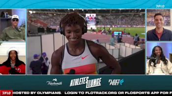 Anna Cockrell Joins The Athlete's Lounge After Brussels Diamond League 2025 Win