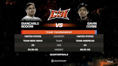 Giancarlo Bodoni vs Gavin Corbe | CJI 2