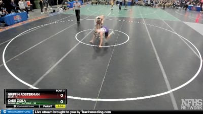 Cade Ziola&nbsp;&nbsp;over&nbsp;Griffin Rosterman