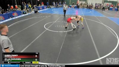 Rylan Ramussen &nbsp;over&nbsp;Ahren Finney