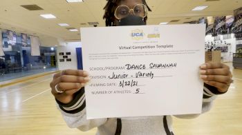 Dance Savannah [Junior - Variety] 2021 UCA & UDA March Virtual Challenge
