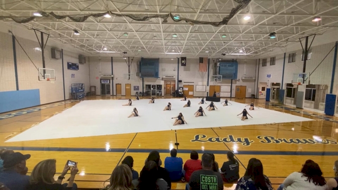 H.L. Bourgeois High School Varsity Winter Guard - 