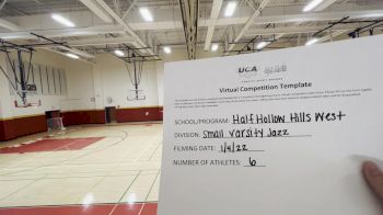 Half Hollow Hills High School West - Dance Team [Varsity - Jazz] 2022 UDA Battle of the Northeast Virtual Dance Challenge