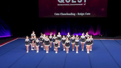 Cats Cheerleading - Reign Cats [2022 L2 Performance Rec - 12Y (NON) - Large Finals] 2022 The Quest