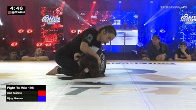 Ana Mayordomo Garcia vs Ana Mayordomo Garcia | Fight To Win 196