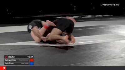 Cole Abate Goes From Crucifix to Triangle Armbar